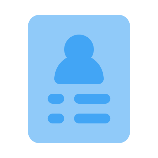 Resume Generic color fill icon