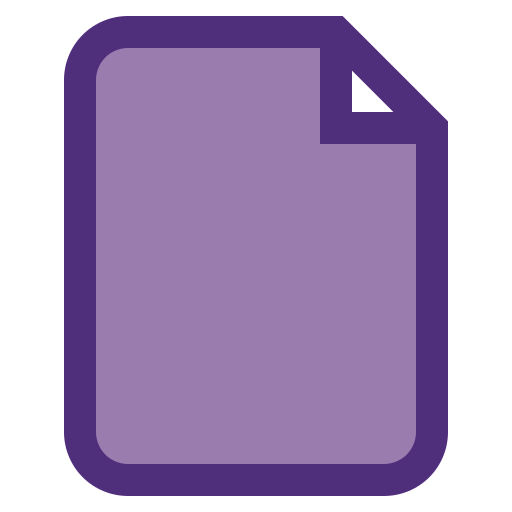 papier Generic color lineal-color icoon