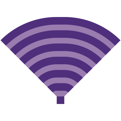wifi-signaal Generic color lineal-color icoon