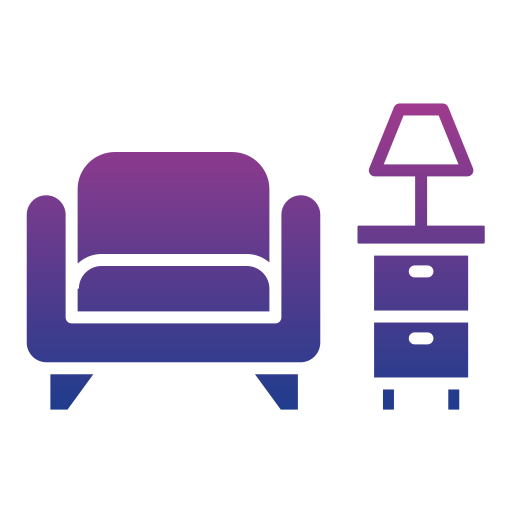 Furniture Generic gradient fill icon