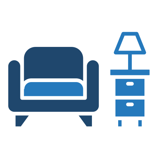 Furniture Generic color fill icon