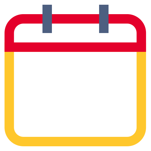 Calendar date Generic color outline icon