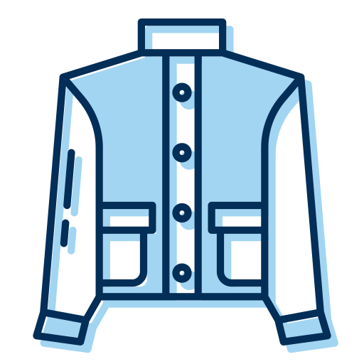 chaqueta Generic color lineal-color icono