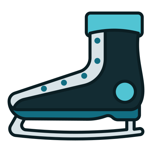 skischoenen Generic color lineal-color icoon