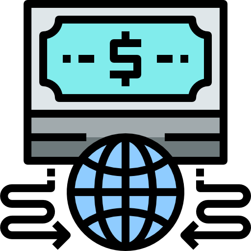 Money Justicon Lineal Color icon