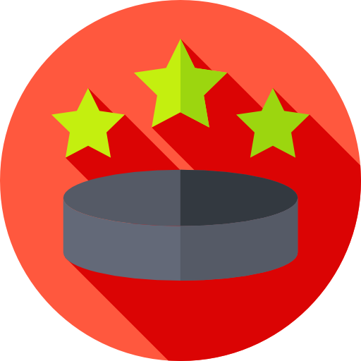 Puck Flat Circular Flat icon