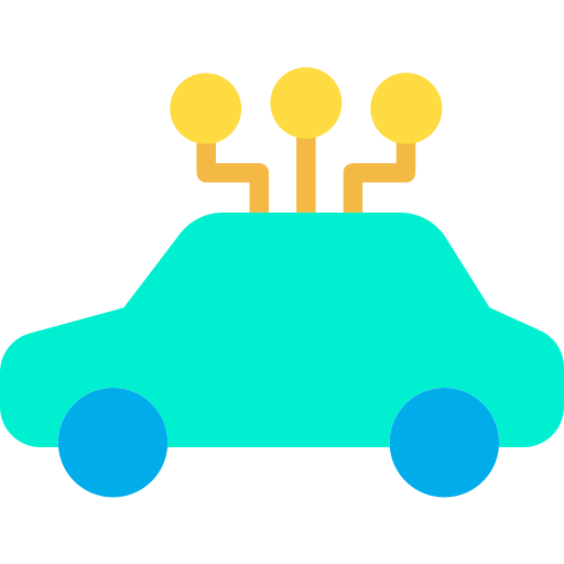 電気自動車 Kiranshastry Flat icon