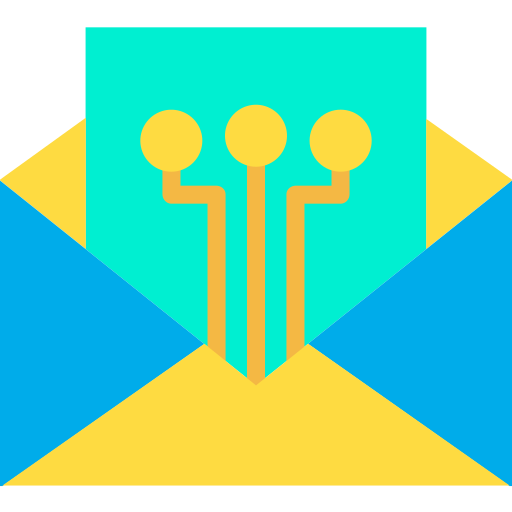 correo electrónico Kiranshastry Flat icono