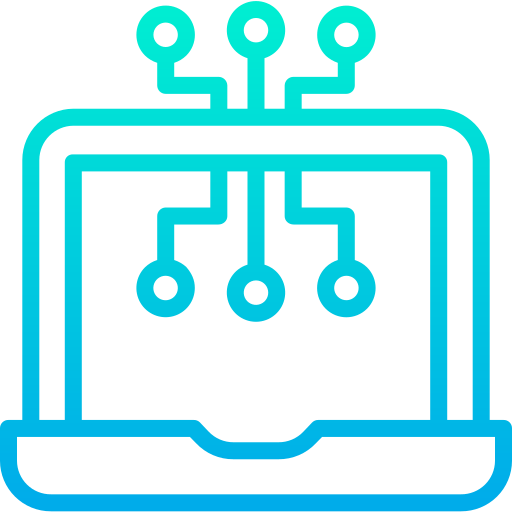 laptop Kiranshastry Gradient icon