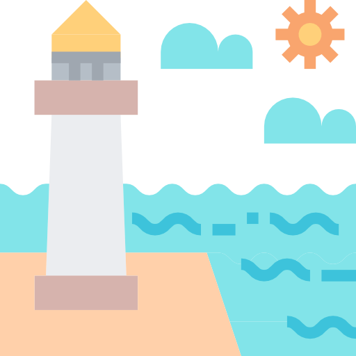 mar Justicon Flat icono