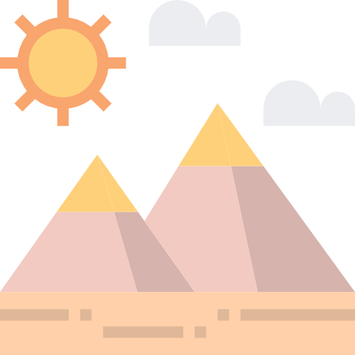 pyramide Justicon Flat icon