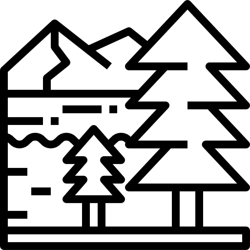 Árbol Justicon Lineal icono