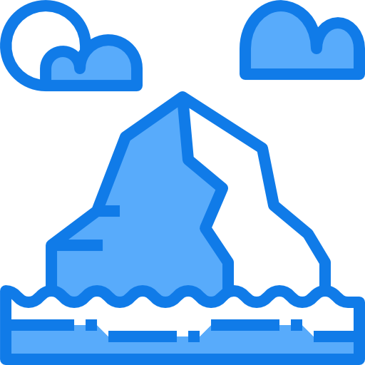 iceberg Justicon Blue icona