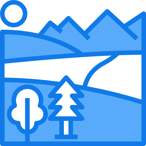 landschaft Justicon Blue icon