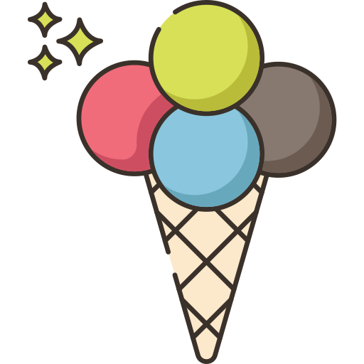 sorvete Flaticons.com Flat Ícone