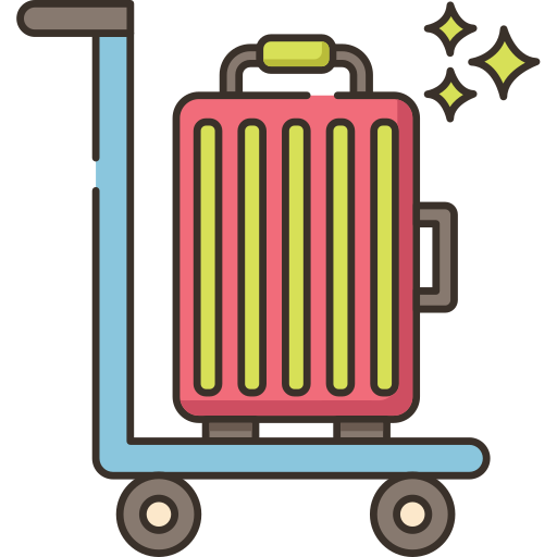 Luggage cart Flaticons.com Flat icon
