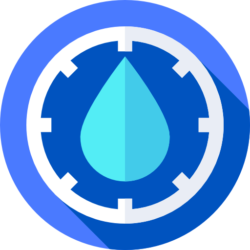 agua Flat Circular Flat icono