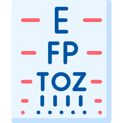 Тест глаз Special Flat иконка