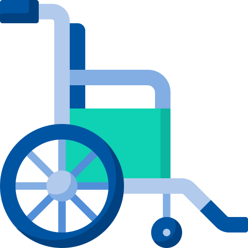 cadeira de rodas Special Flat Ícone