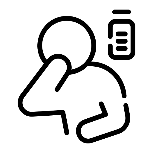 ermüdung Generic black outline icon