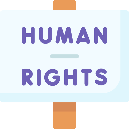 diritti umani Special Flat icona