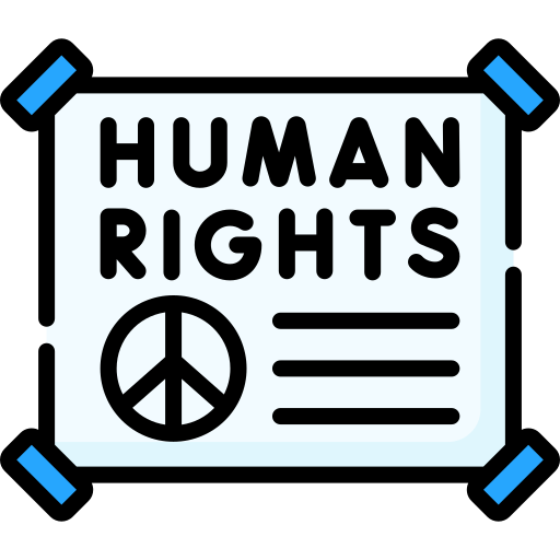mensenrechten Special Lineal color icoon