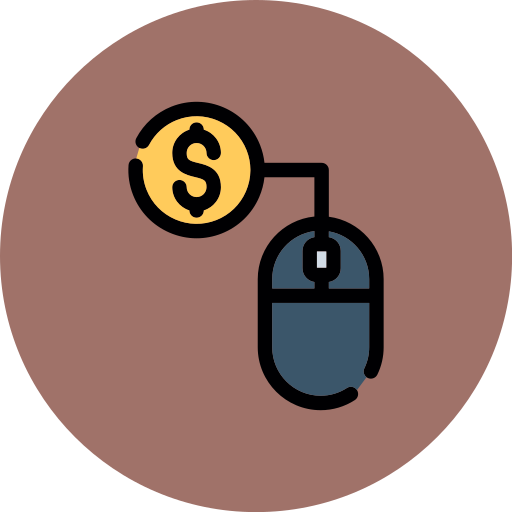 Pay per click Generic color lineal-color icon