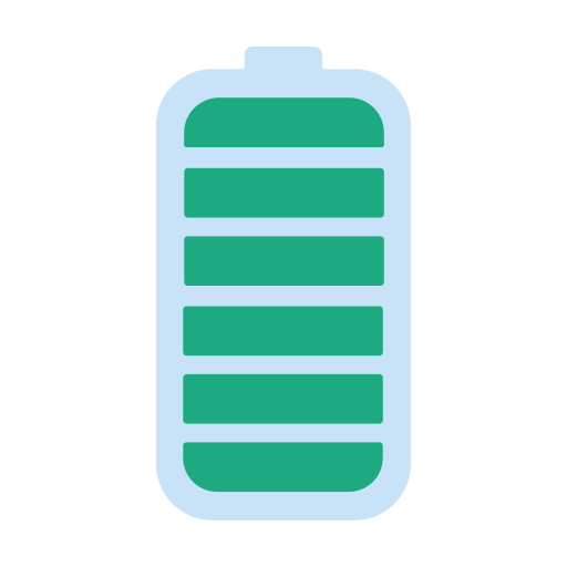 Full battery Generic color fill icon
