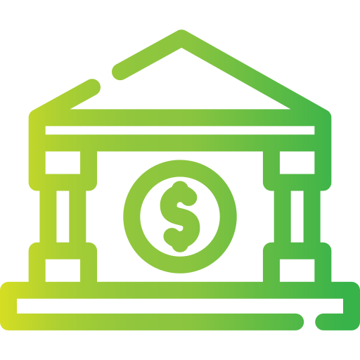 banco Generic gradient outline icono
