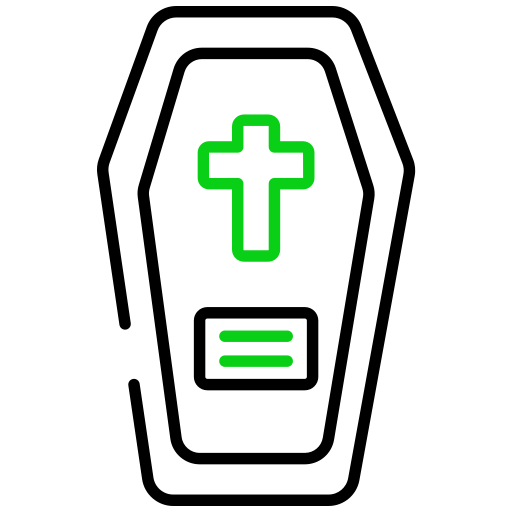 trumna Generic color outline ikona
