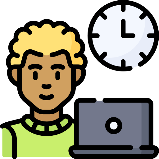 Working hours Special Lineal color icon