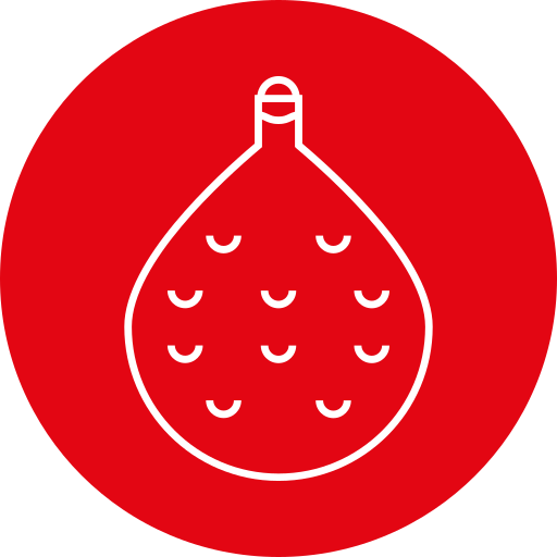 Рождественское украшение Generic color fill иконка