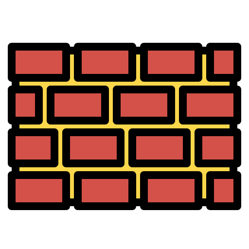 muro Generic color lineal-color icono