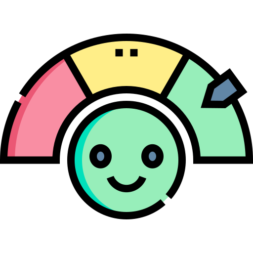 feedback-emoji Detailed Straight Lineal color icon