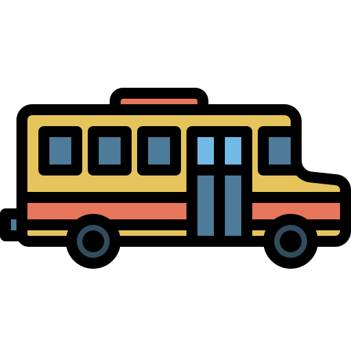 openbaar vervoer Generic color lineal-color icoon