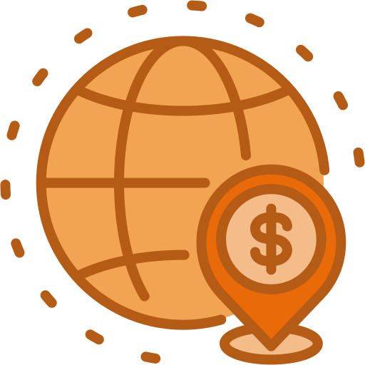 globalne finanse Generic color lineal-color ikona