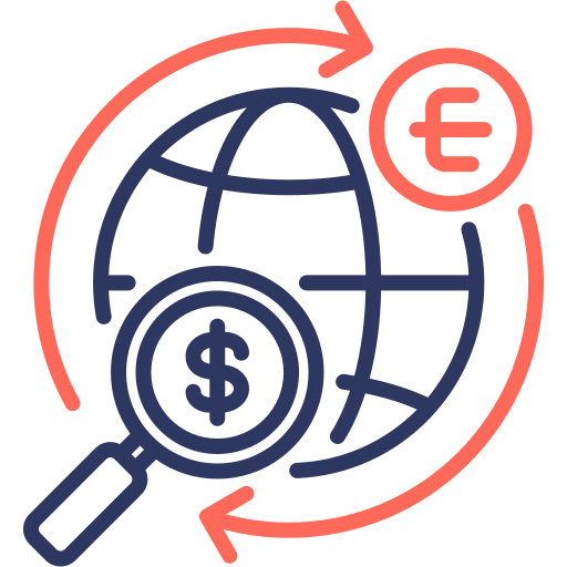 Exchange rate Generic color outline icon