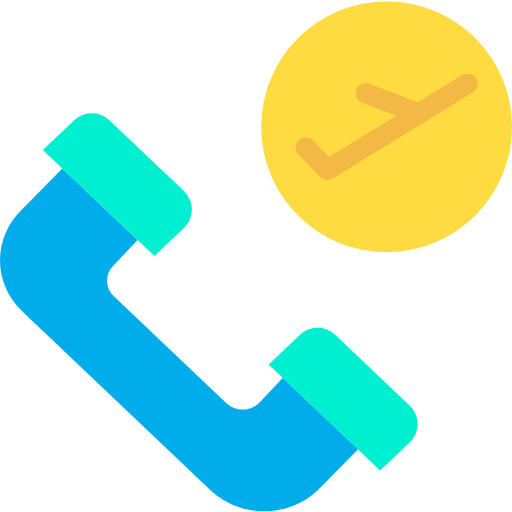 telefoongesprek Kiranshastry Flat icoon