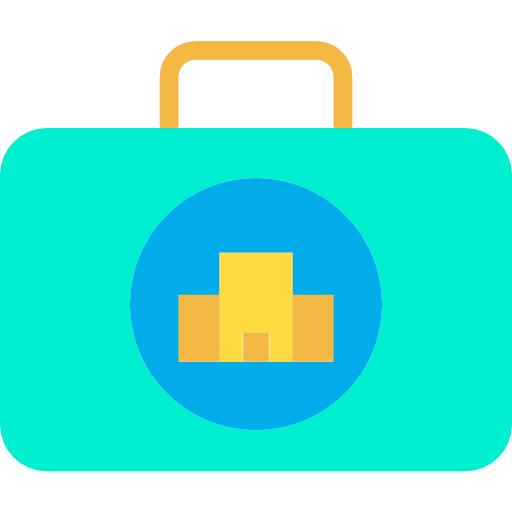 Luggage Kiranshastry Flat icon