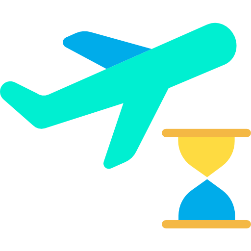 Flight Kiranshastry Flat icon