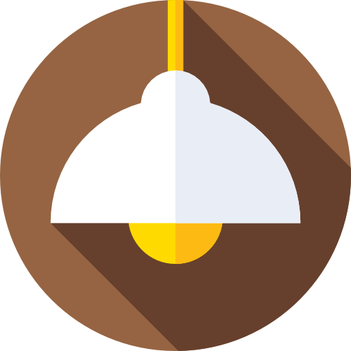 Chandelier Flat Circular Flat icon