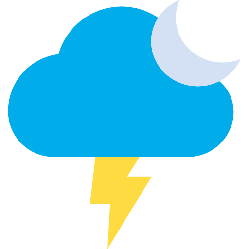 폭풍 Kiranshastry Flat icon