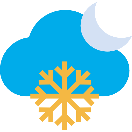 Snowfall Kiranshastry Flat icon