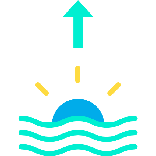 sonnenaufgang Kiranshastry Flat icon