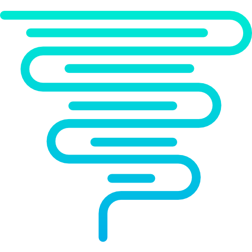 tornado Kiranshastry Gradient icona