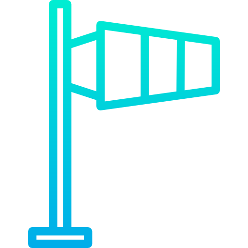 wiatrówka Kiranshastry Gradient ikona