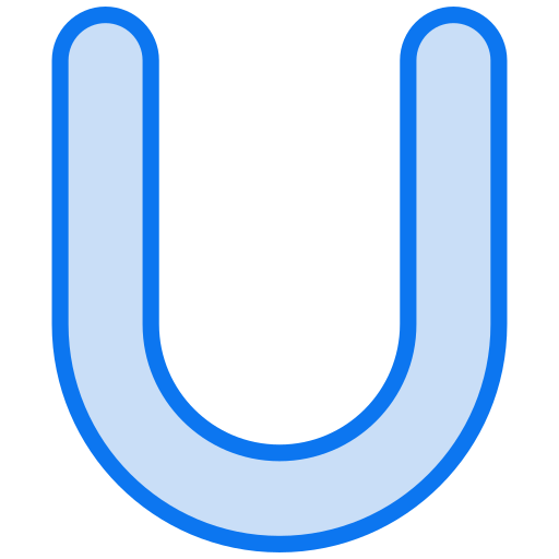 Letter u Generic color lineal-color icon