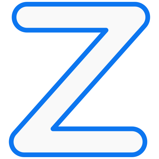letter z Generic color lineal-color icoon