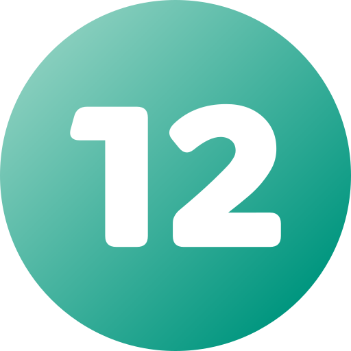 12番 Generic gradient fill icon