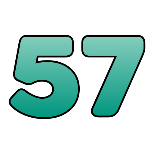 Fifty seven Generic gradient lineal-color icon